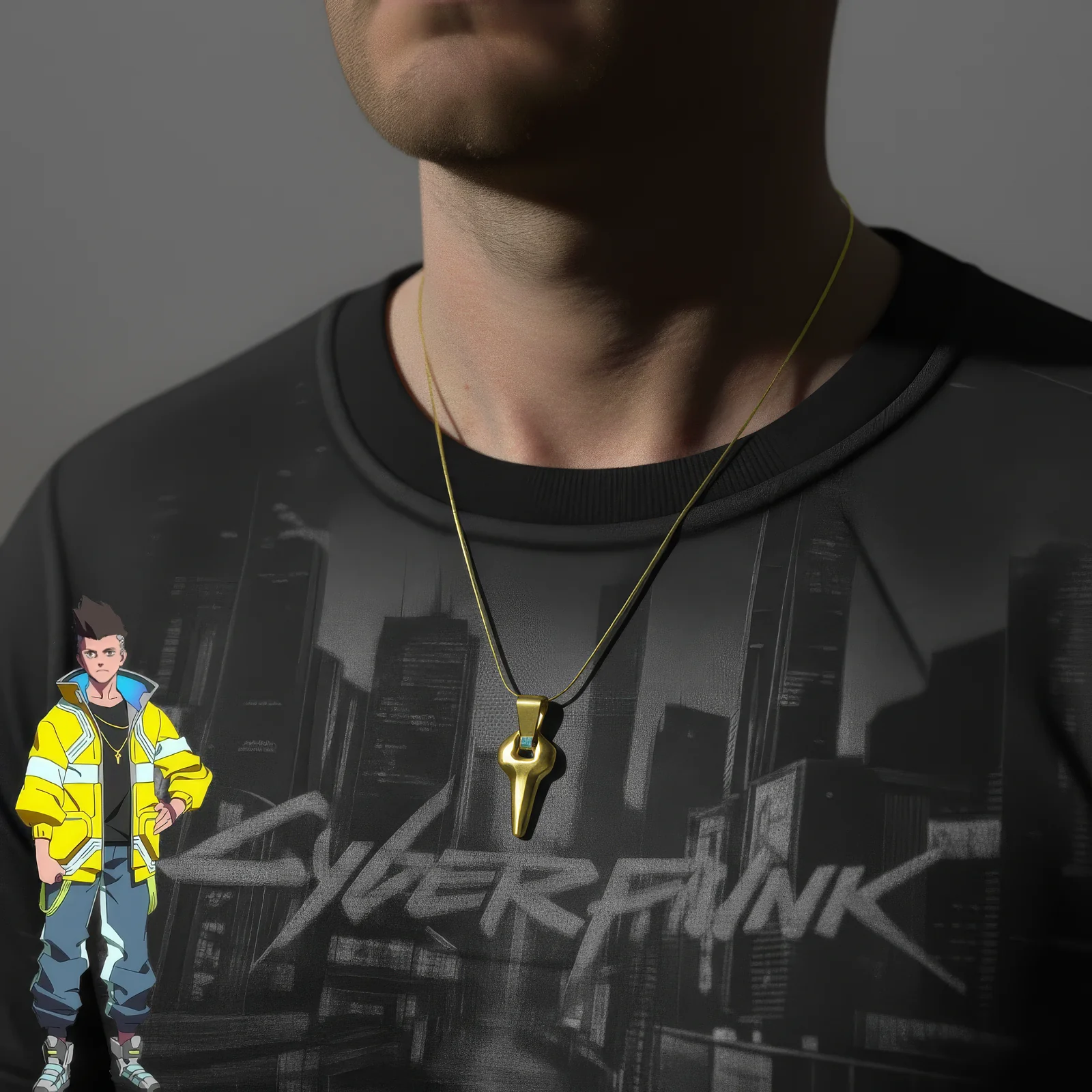Cyberpunk Edgerunner Necklace - Image 2