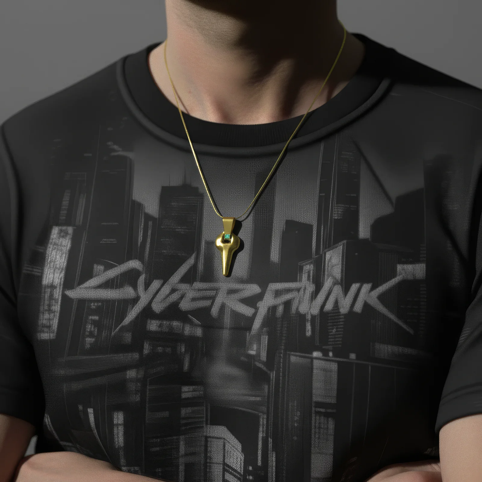 Cyberpunk Edgerunner Necklace - Image 3