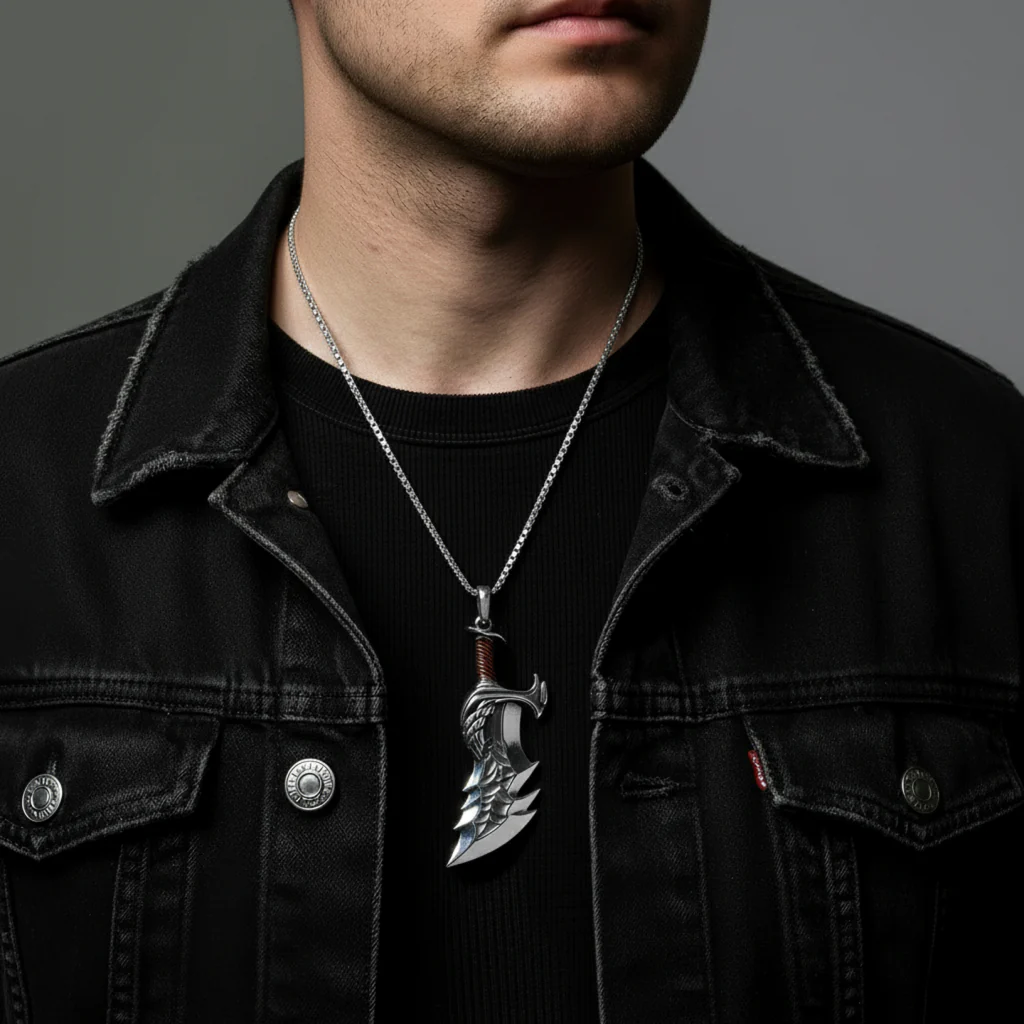 Kratos Sword Necklace - Image 4