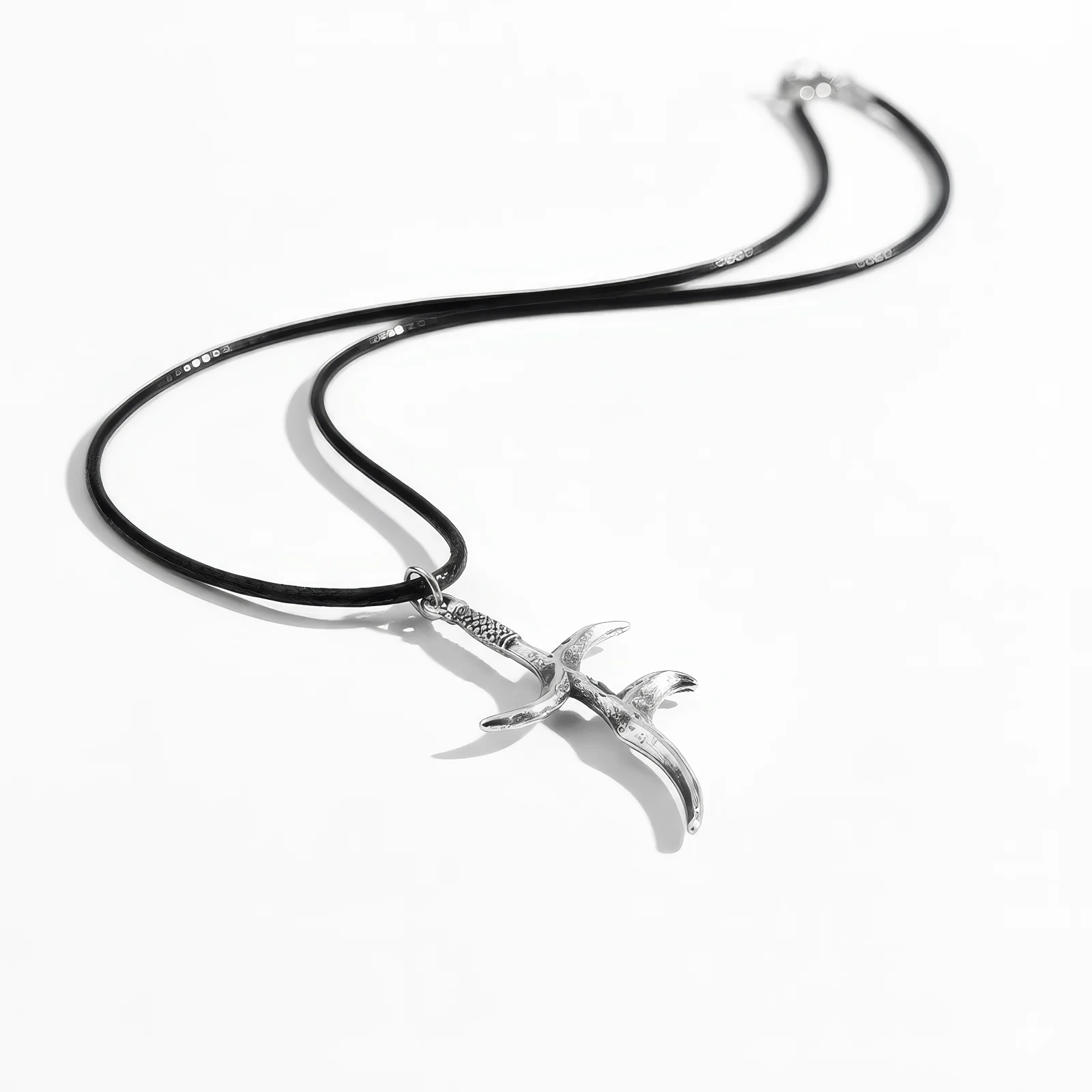 Alecto Black Knife Necklace - Image 4